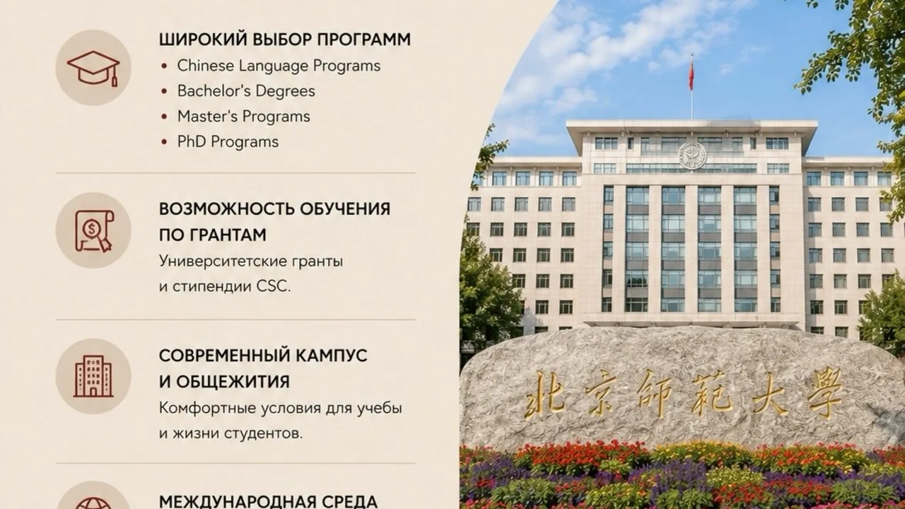 Пекинский педагогический университет — студенческая жизнь на кампусе